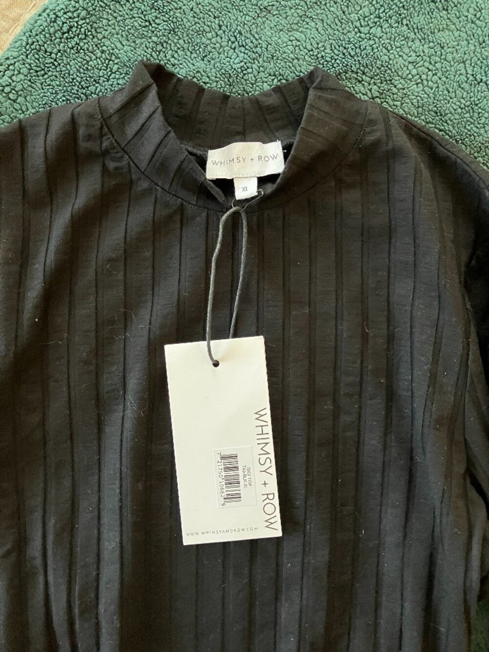 Whimsy + Row Gigi Mockneck Top (Sample Sale)